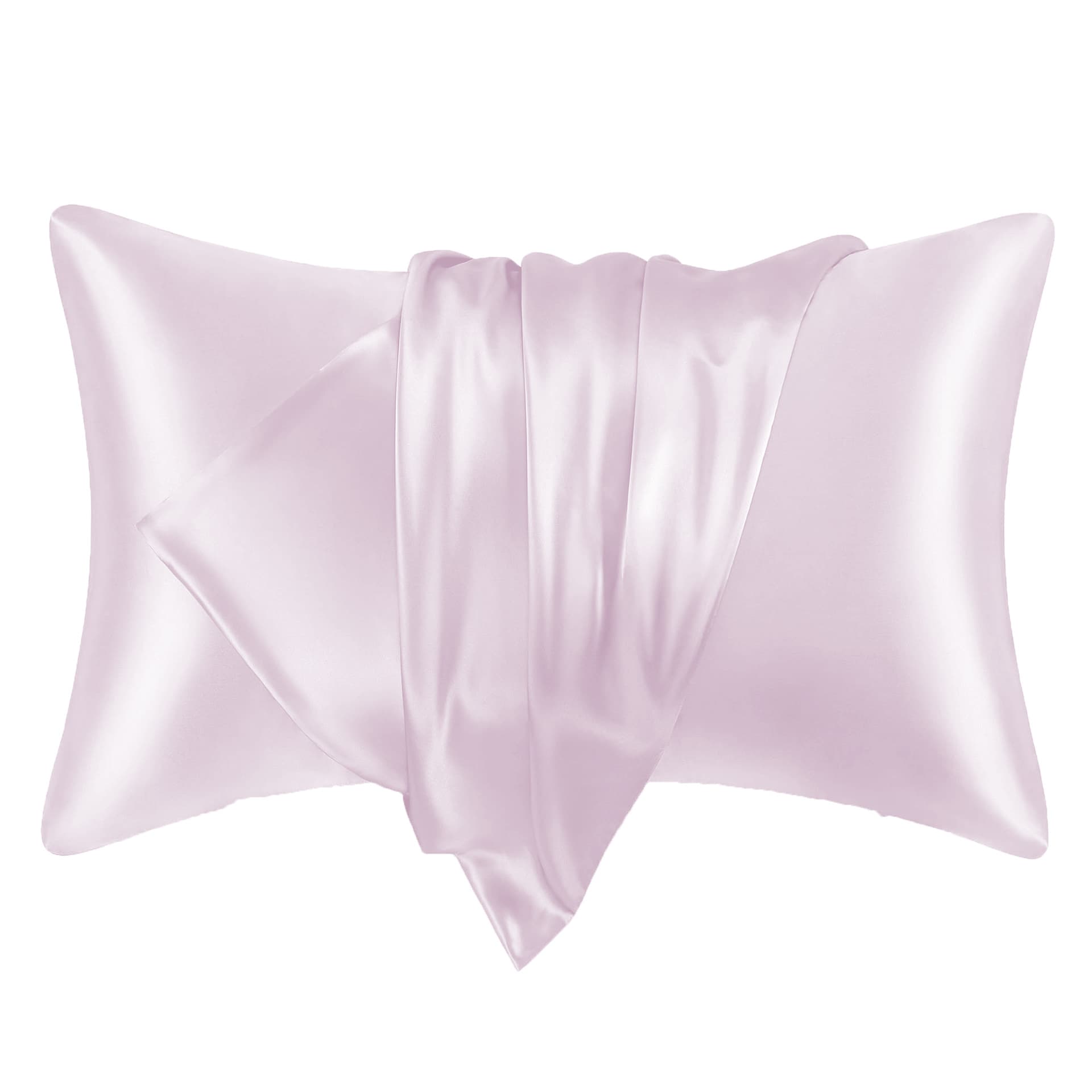 Duo de taies satin de soie lavée