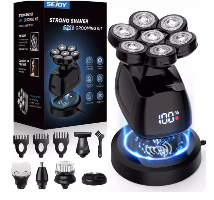 Kit rasage tondeuse 6-en-1 multifonction
