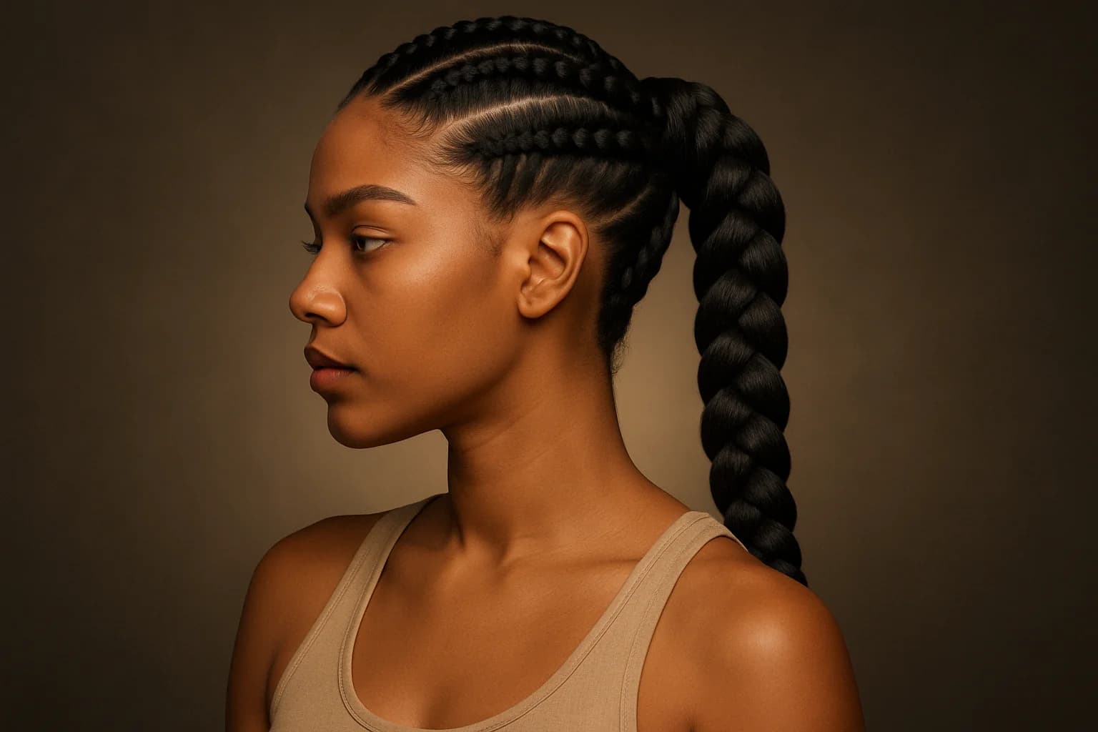 Jumbo Feed-In Ponytail