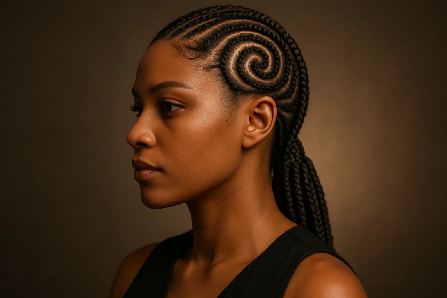 Swirl Pattern Braids
