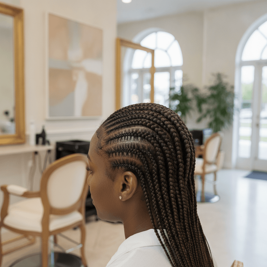 Flower Pattern Braids
