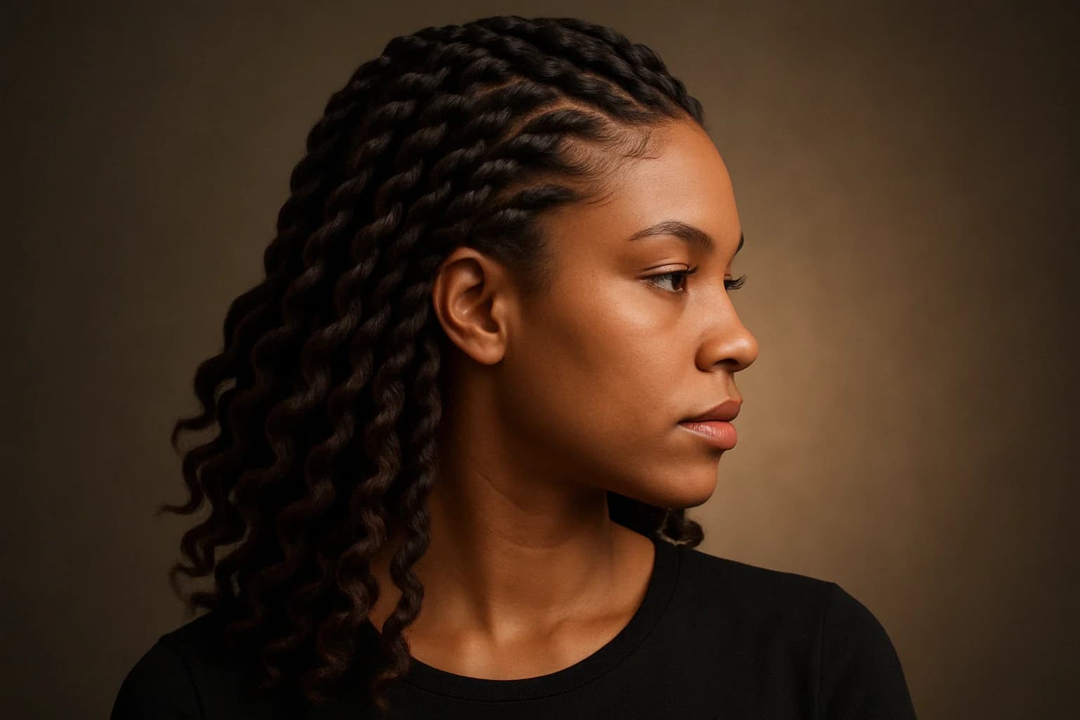 Wavy Twist Braids