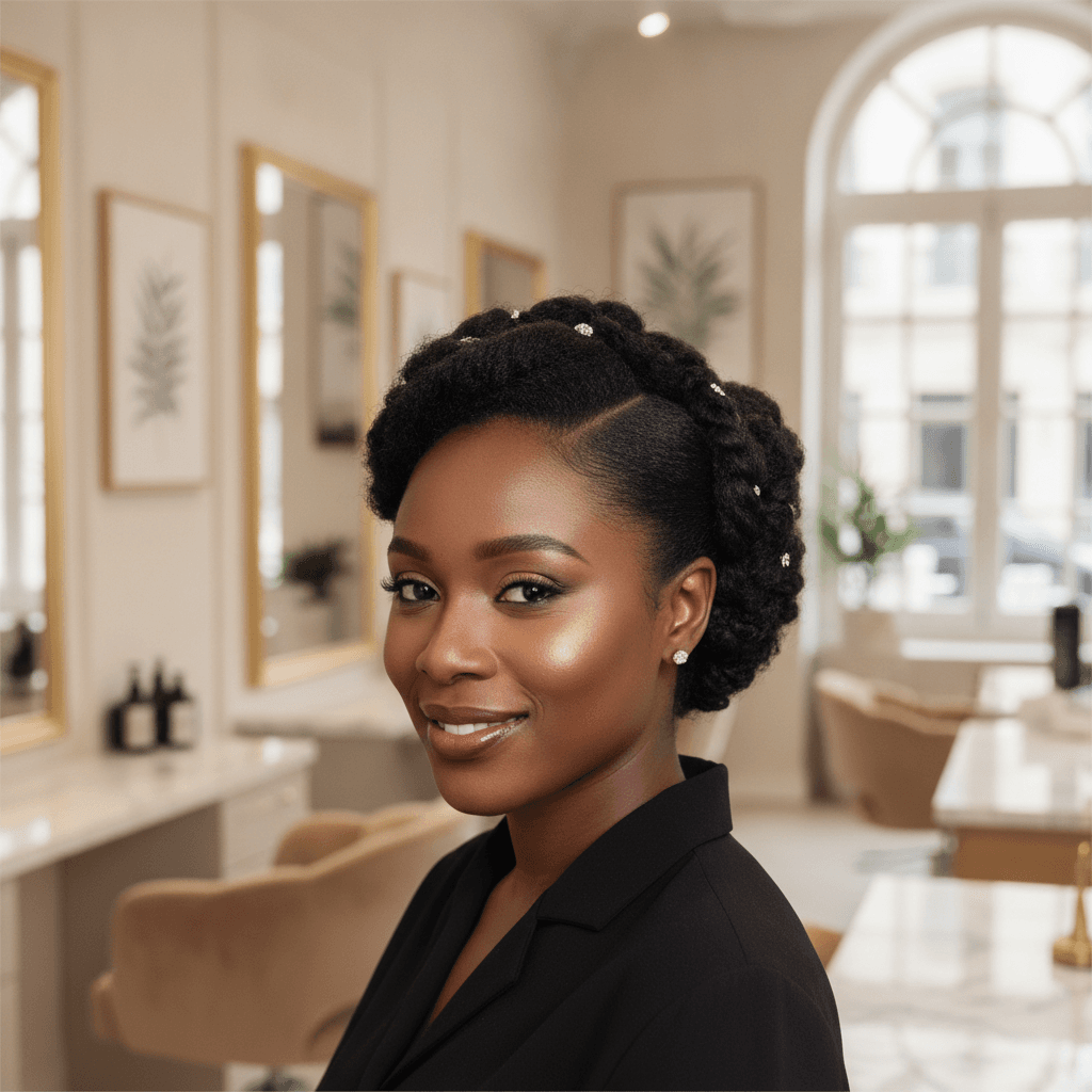 Coiffure soirée