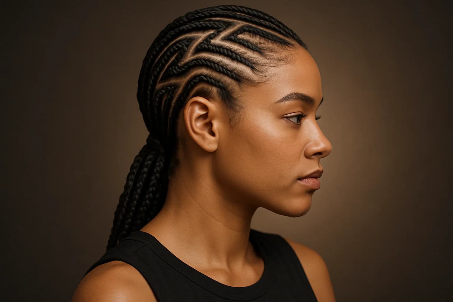Zig-Zag Cornrows