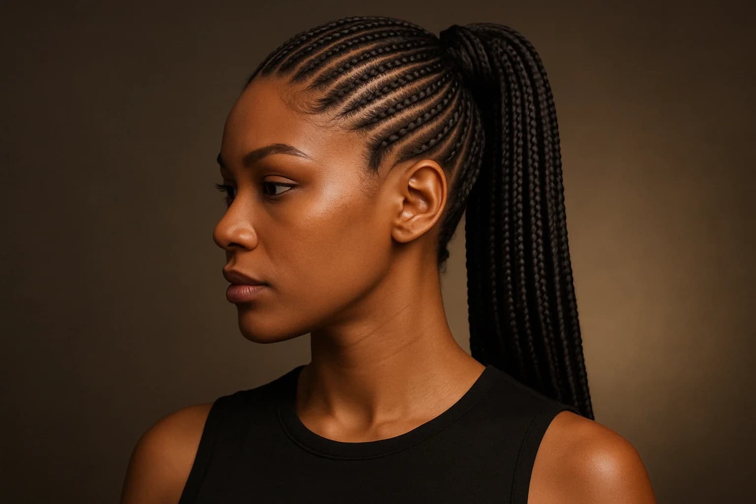 Braided Ponytail