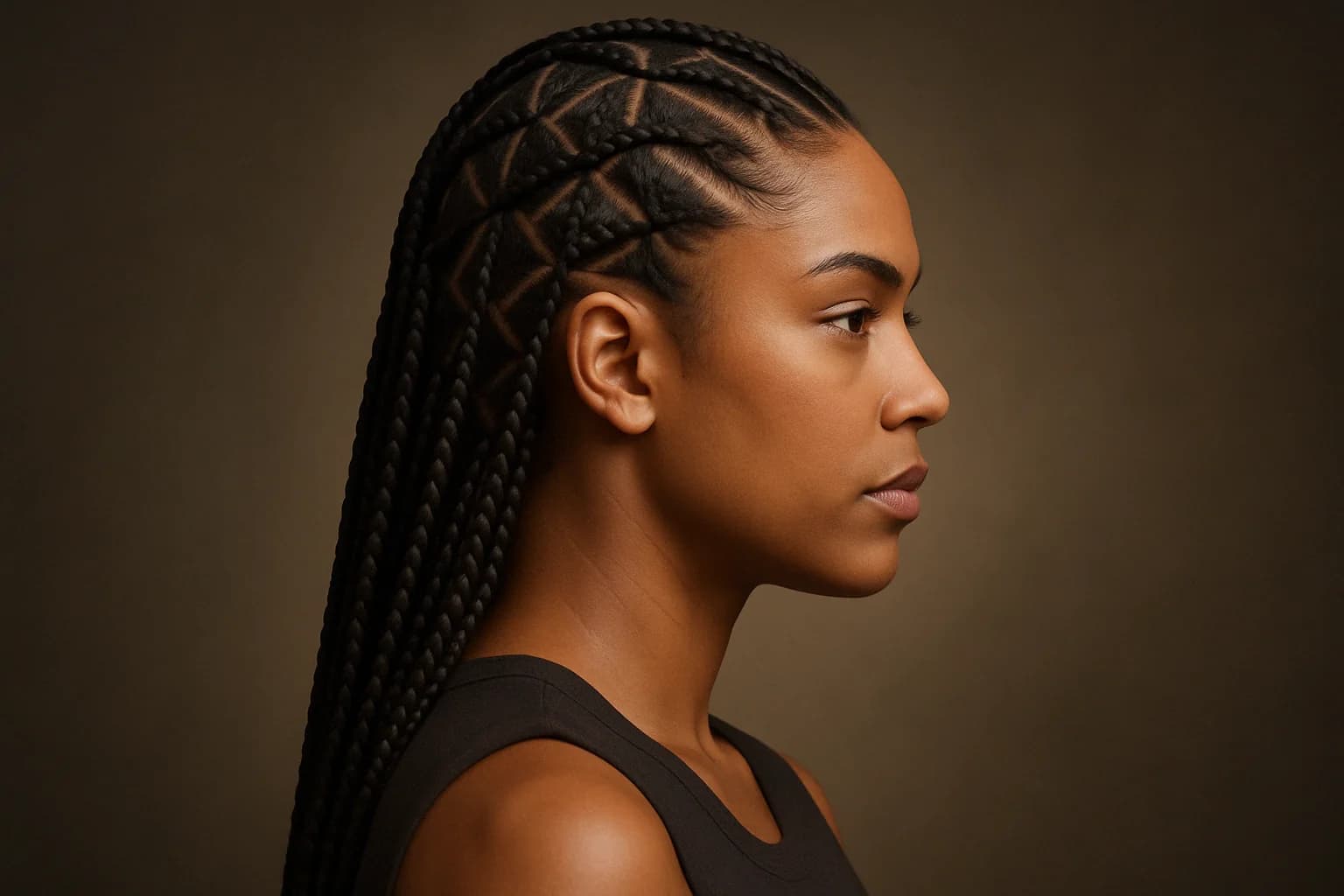 Diamond Part Braids