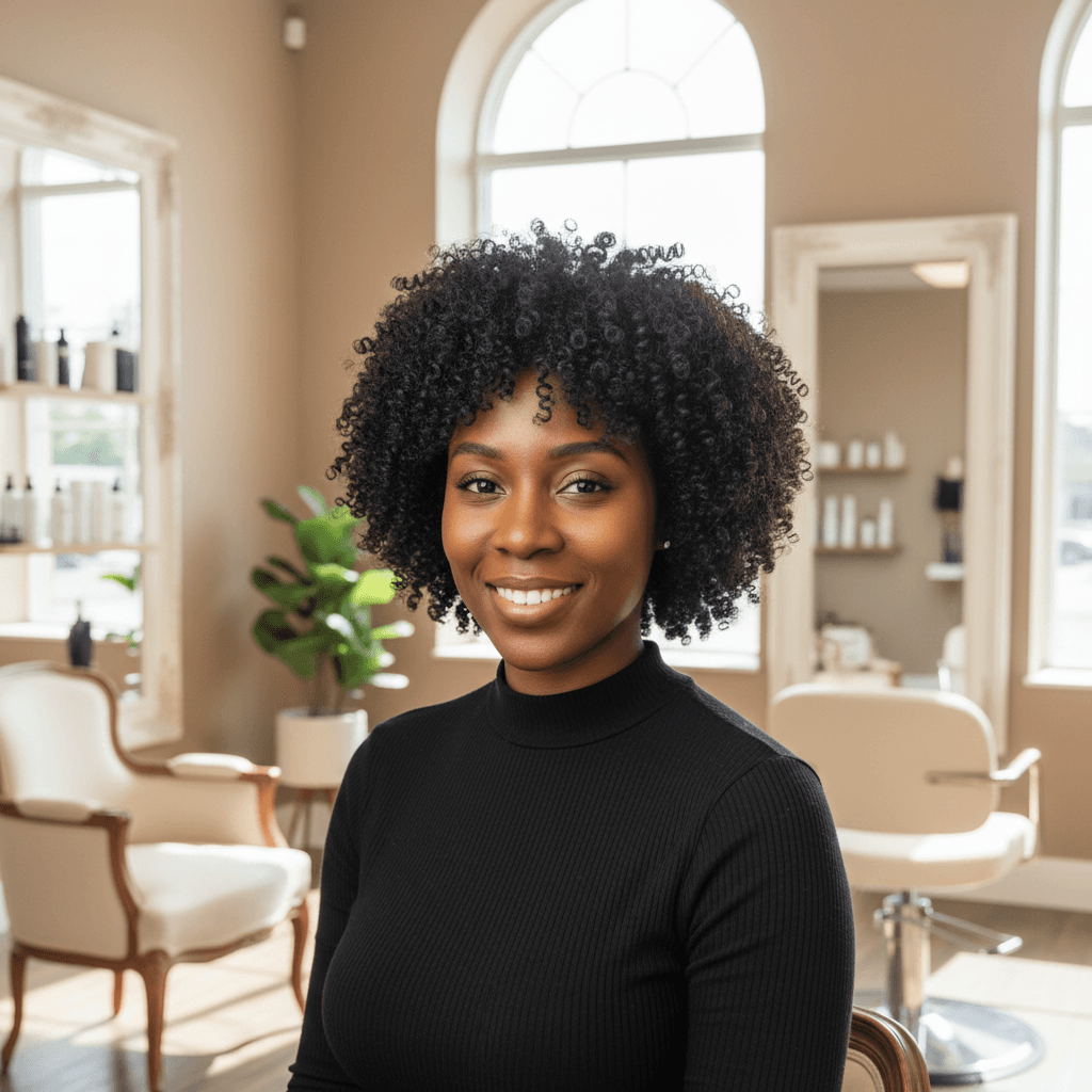 Coupe DevaCut (curly)